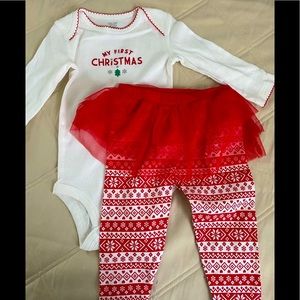 NWOT- Carter’s- Baby Girl Two Piece Set- Size 9 mo